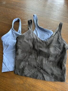 Lululemon workout crop (set of 2)